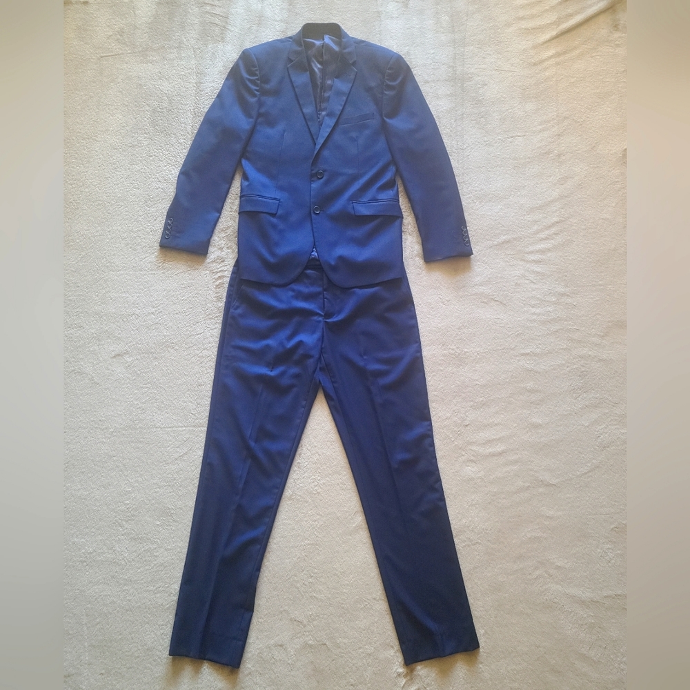Indigo Suit Jacket & Pants